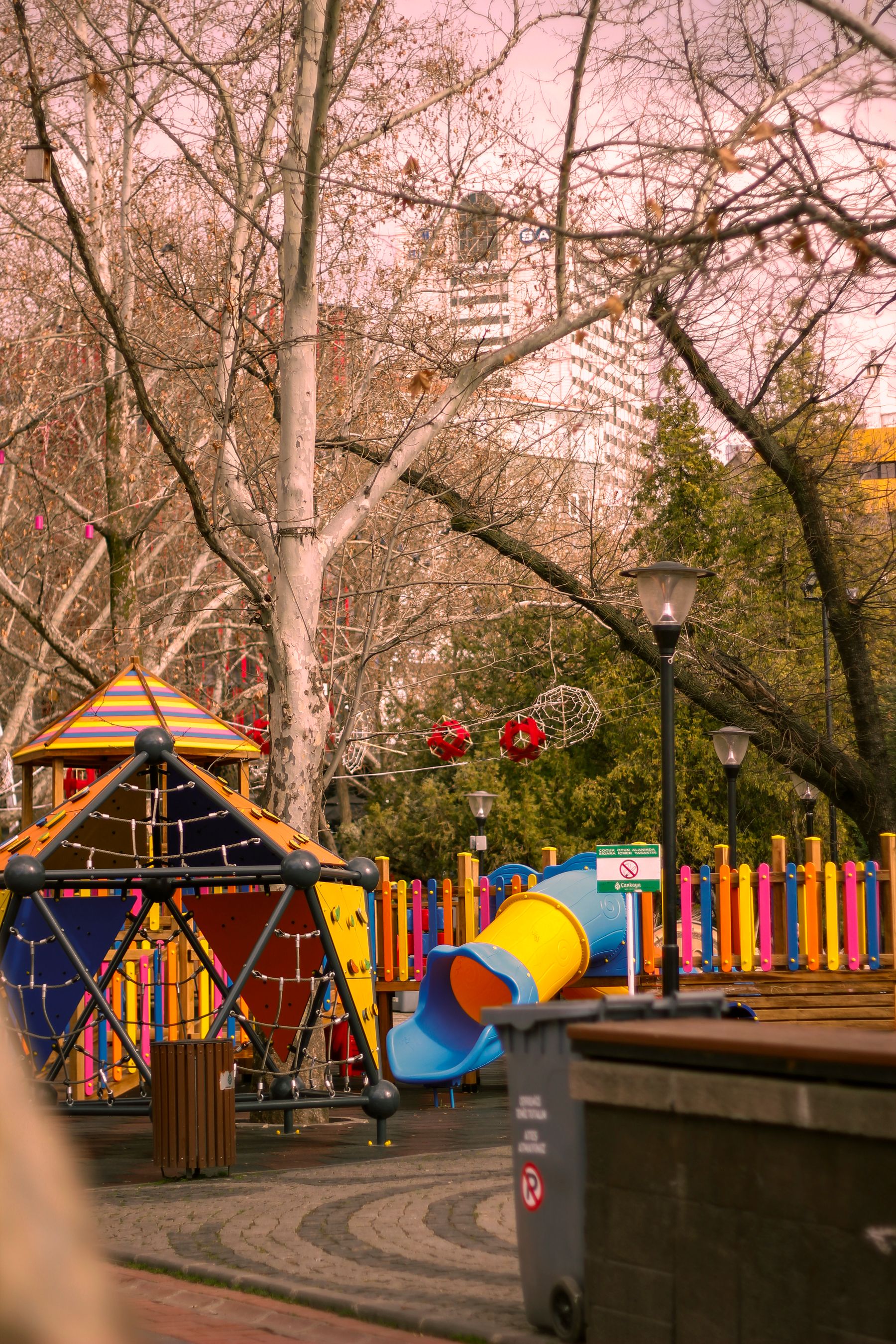 A real playground in an urban park